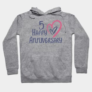 5th anniversary gifts Hoodie